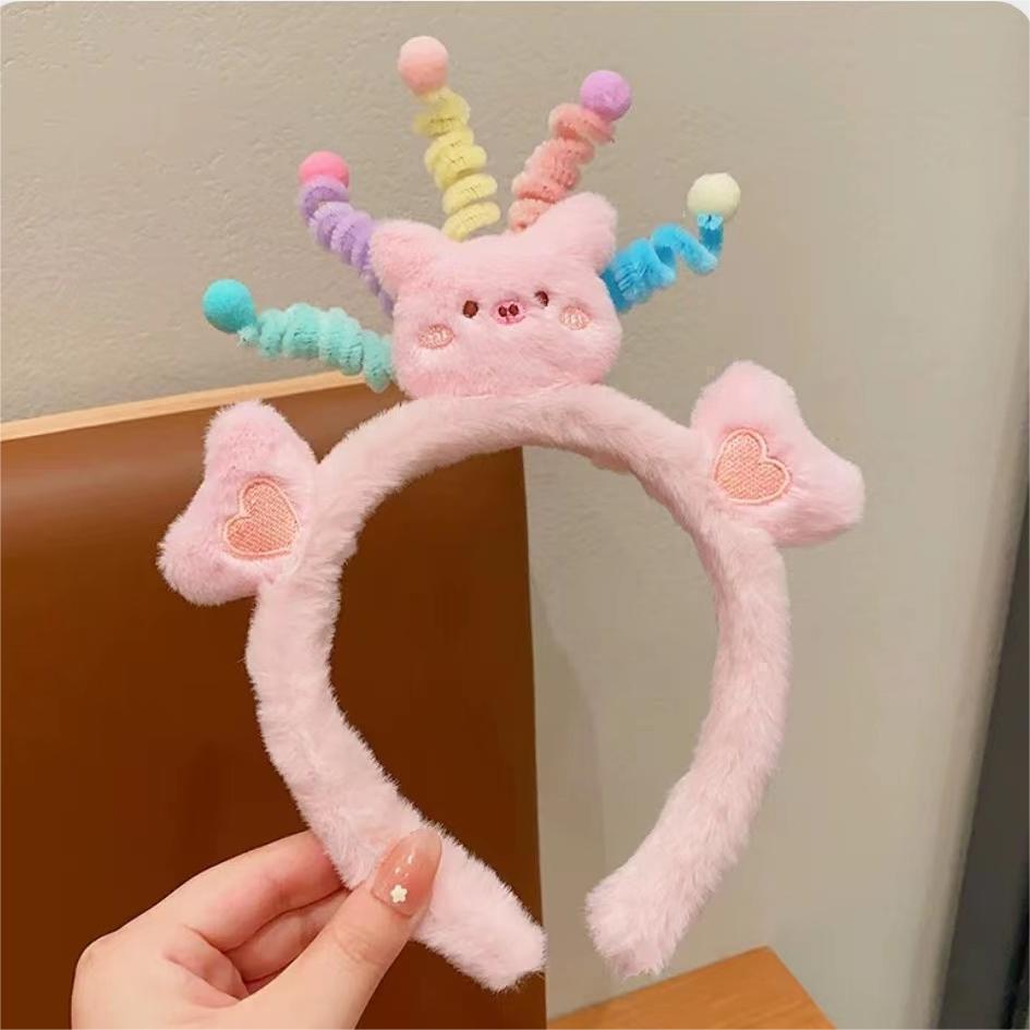 Adorable Twist Stick Face Wash Headband 2026 – Fun & Cute Hair Clip Photo Accessory