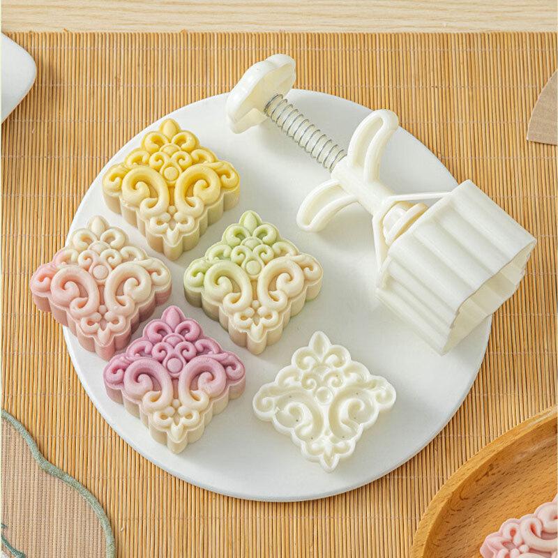 Meidi Hand-Press Mooncake Mold Set