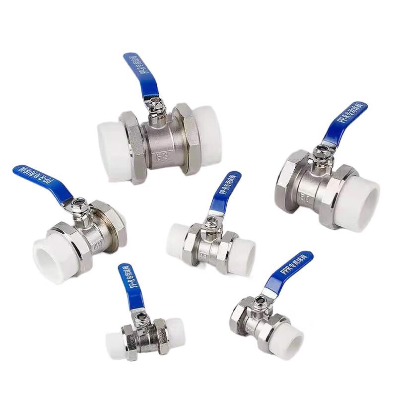 Gongli PPR Double Union Hot Melt Ball Valve
