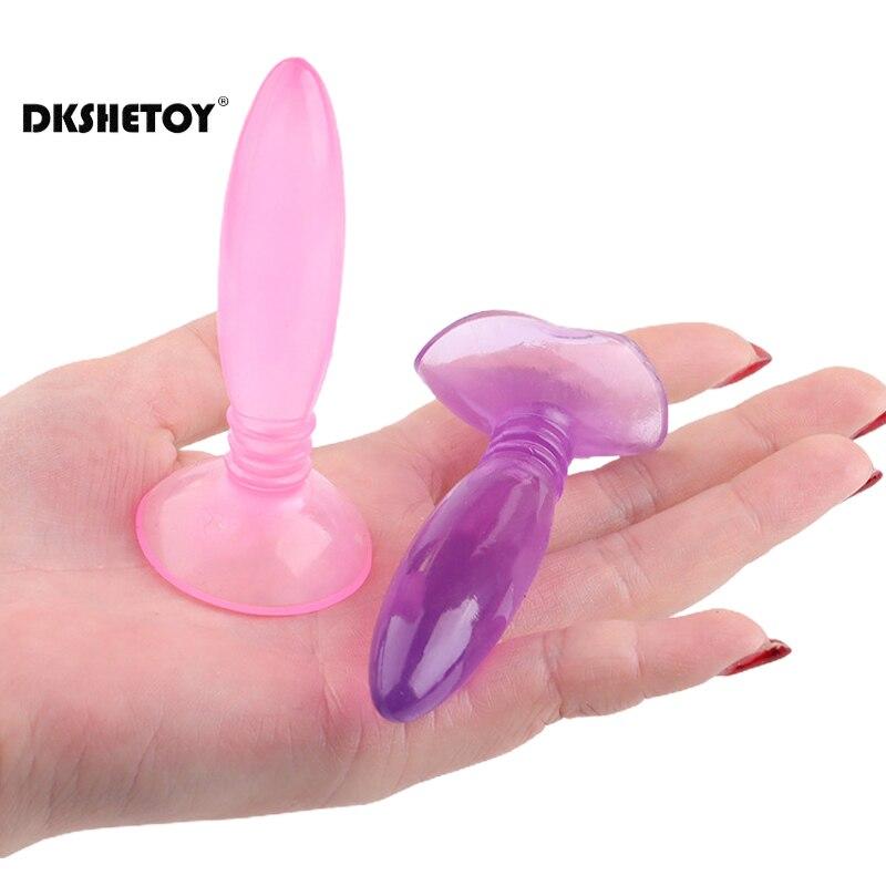 Manual Female Masturbation Device Anal Plug Silicone Simulation Penis Vibrator Portable Adults Sex Toys For Women