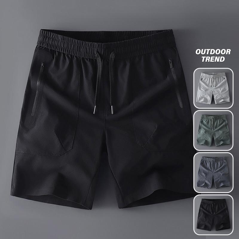 Zomer Casual Heren Losse Rechte Pijp Vijfkwart Broek Sportshorts