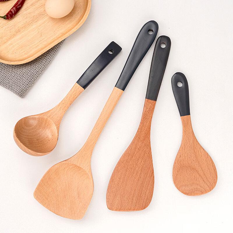 Abay Wooden Kitchen Utensil Set