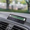 Solar Luminous Car Temporary Parking Card H Idden Telephone Number Plate For Car Styling Auto Number Card Stickers Accessories