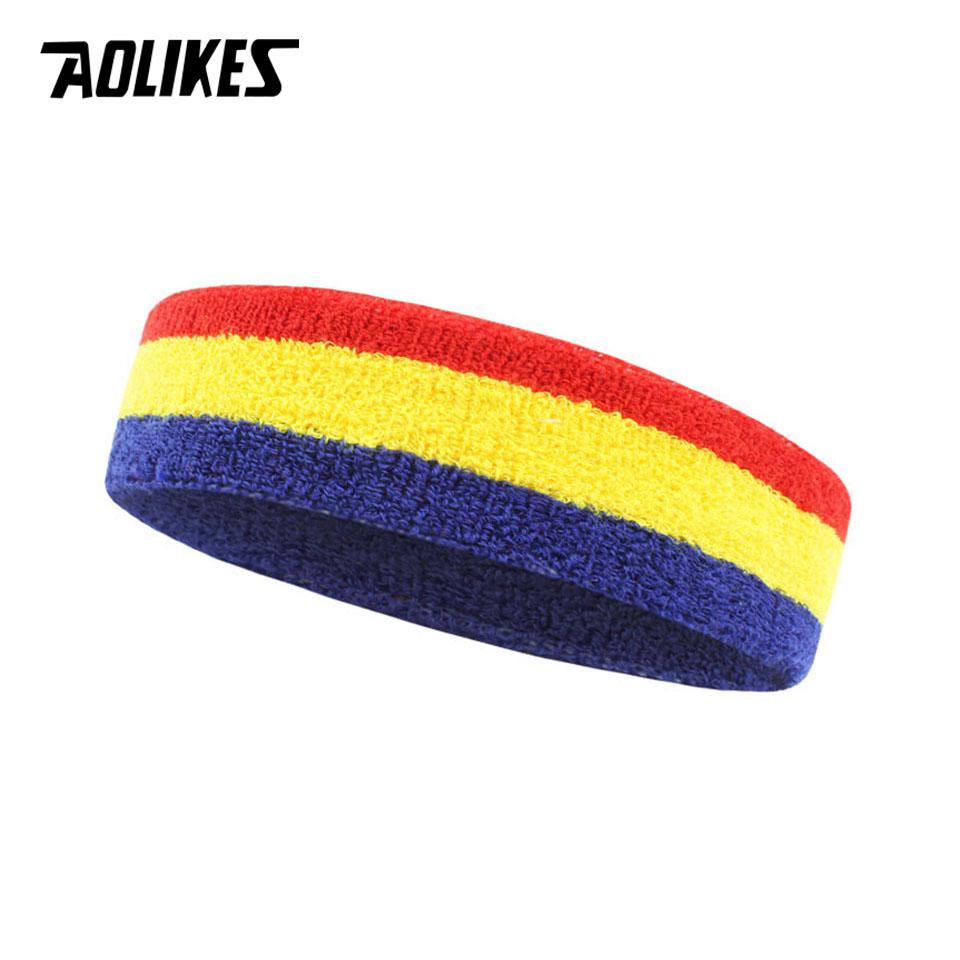 Aolikes Unisex Sport Wristband Sweatband Breathable Running Basketball Badminton Wrist Protector for Safety