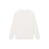 FILA Letter Round Neck Loose Sweatshirt Men sweatshirt Milk-White F11M339210FIV