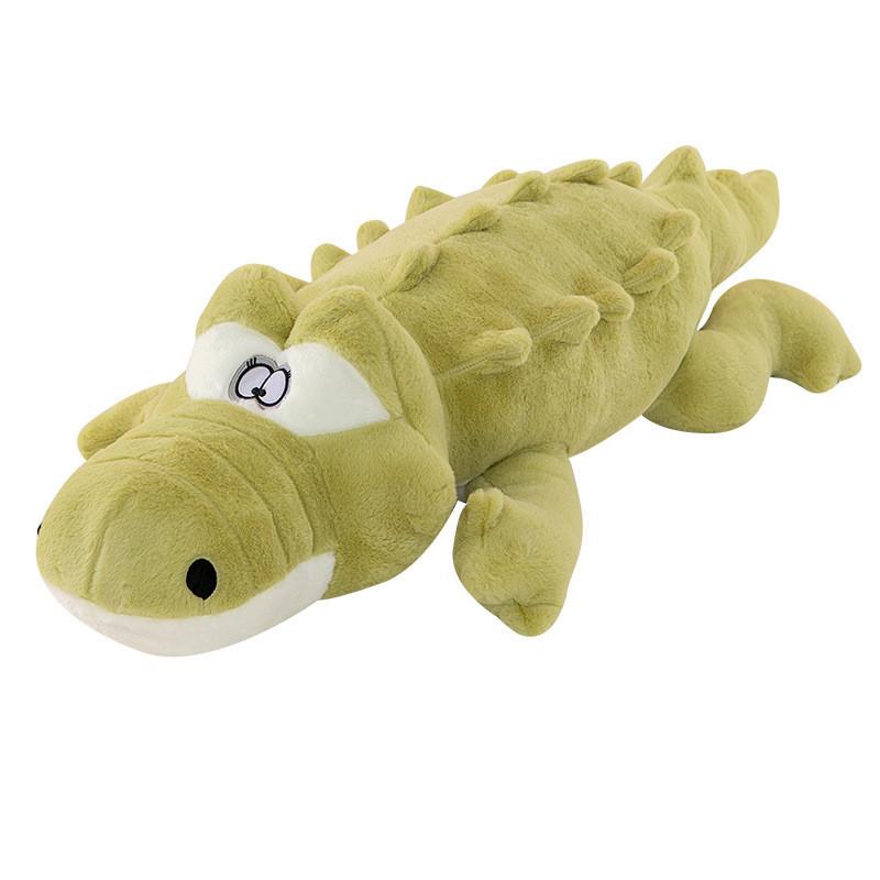 Cartoon Crocodile Plush Toy Sleeping Pillow For Girls Gift Microfiber Softness
