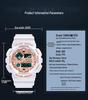 Sanda Multi-functional Waterproof Sports Watch for Men, Women & Students - Popular Electronic Watch