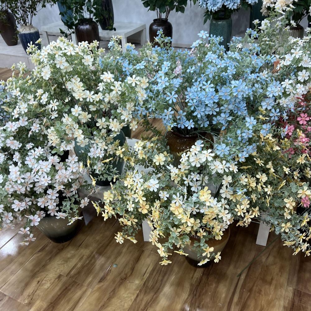 

Colorful Artificial Small Wildflowers Handmade Fake Flower Garden Decor