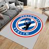 Hertha BSC Berlin Logo Carpet Suitable As a Non-slip Mat for the Living Room or Bedroom Sofa