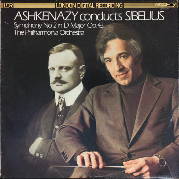 LP Record ASHKENAZY, PHILHARMONIA ORCHESTRA - Sibelius, Symphony No. 2 In D In D  LDR10014 LONDON 1980 US Classical Used