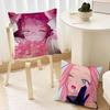 Alien Stage Mizi Anime Girl Pink cushion For Bedroom Car Coffee Shop Room Soft and Living Room Sofa Decorative Pillow Cover Case