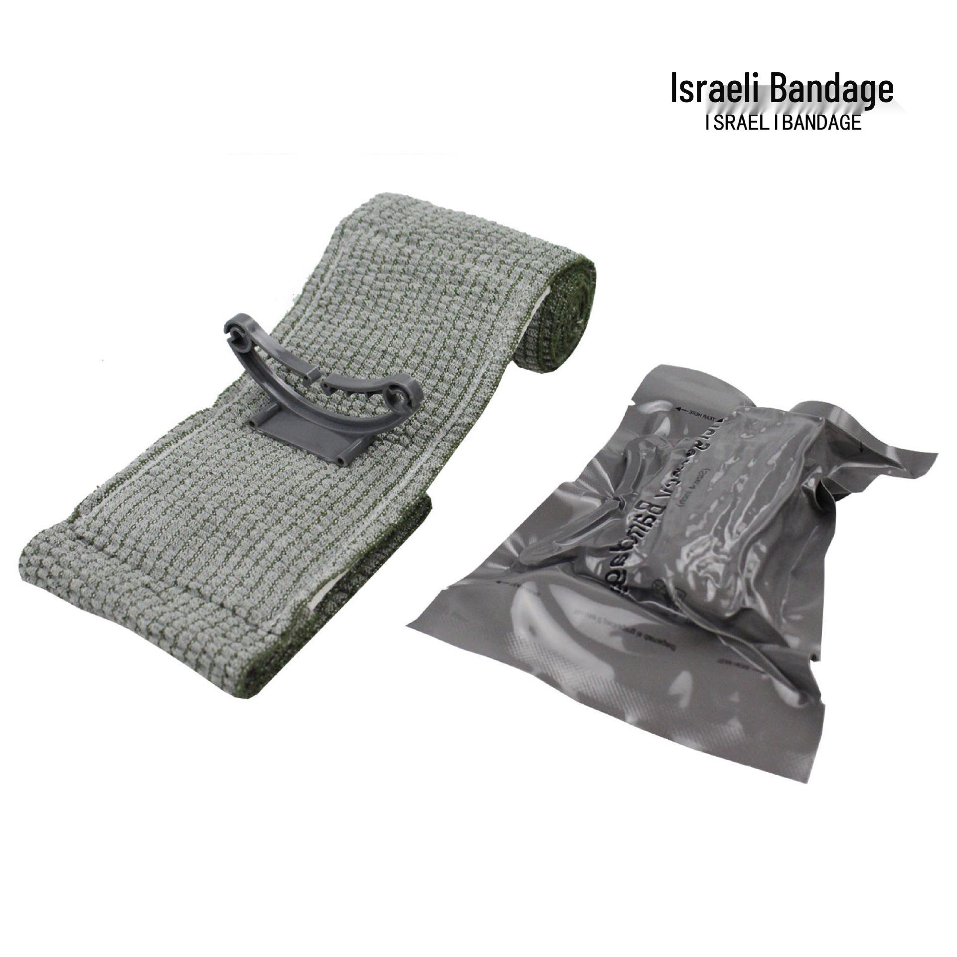 

4/6 Inch Israeli Tourniquet First Aid Trauma Bandage for Outdoor Tactical Training 4 inch