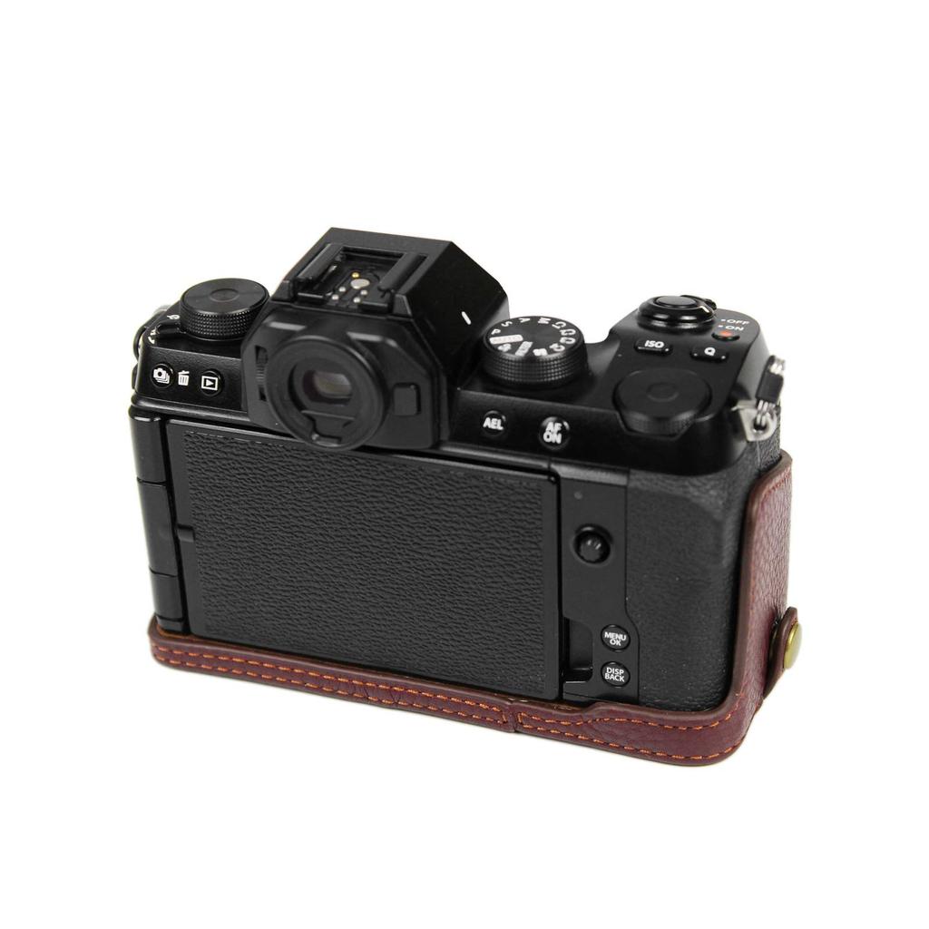 Kinokoo FUJIFILM Digital Camera XS10 Case, XS10 Body Case, XS10 Camera Case, Genuine Leather B (Coffee)