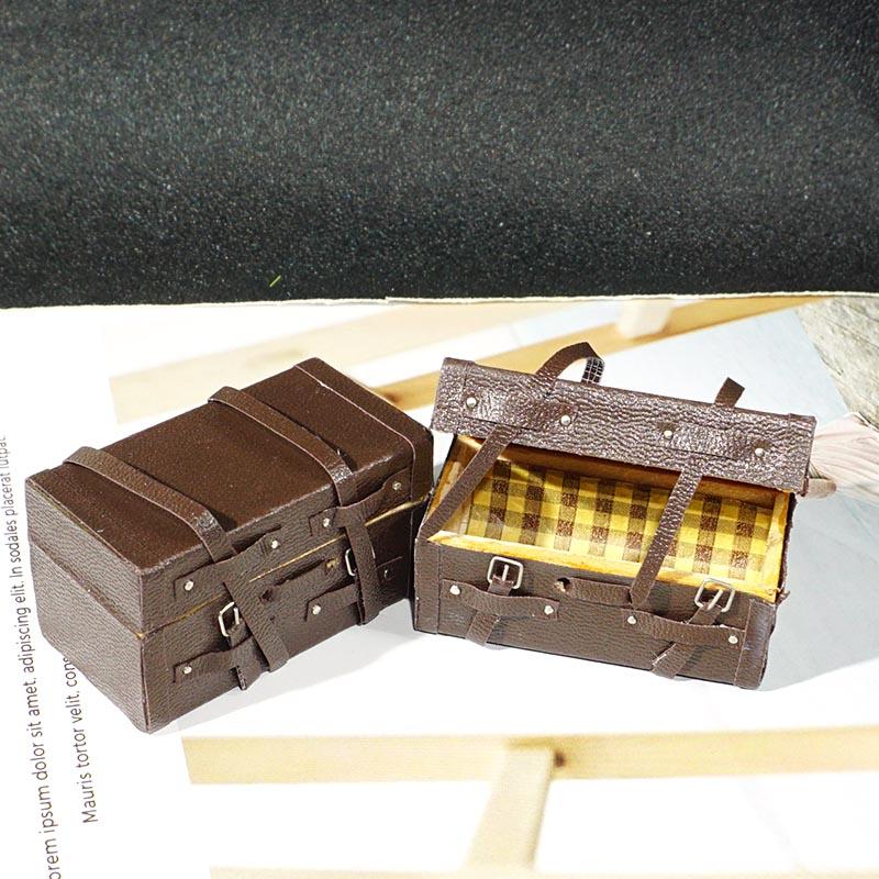 1/12 Miniature Suitcase Dollhouse Accessories