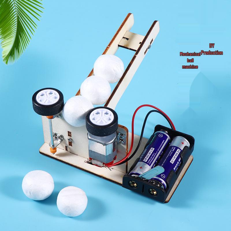 DIY Science Ball Machine for Kids Ages 6-12: Hands-On STEM Toy See packaging