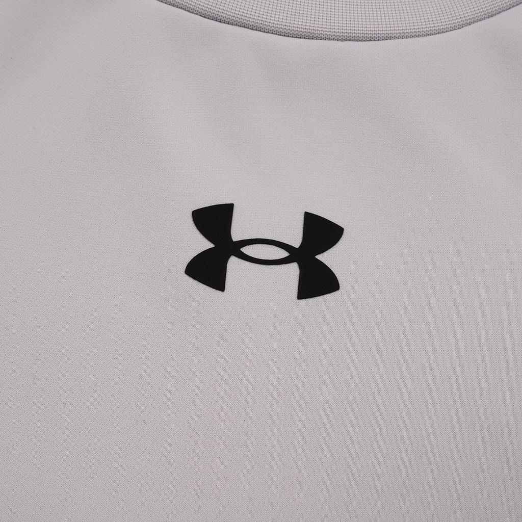 Under Armour Logo Print Simple Loose Casual Round Neck Sweatshirt Unisex sweatshirt 25600302-014