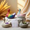 Duck Flowerpot Mold Multi-Functional Gypsum Cup Mold Vase Storage Mold Silicone For Candle Making Art Projects Gypsum Casting