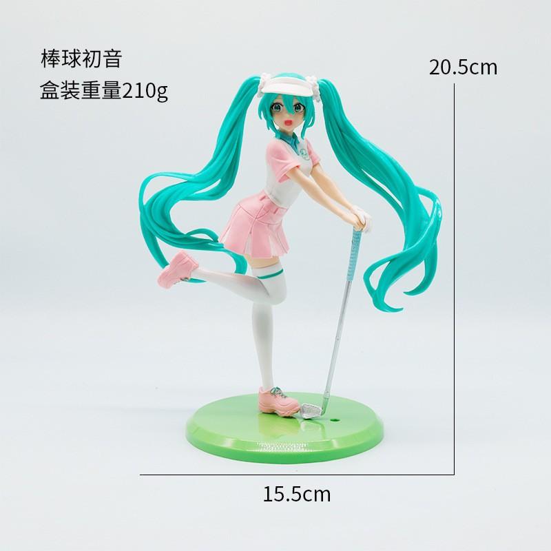 Cute Girl Hatsune Miku Anime Character Fashionable Suitable For Desktop Decoration Ornaments Doll Christmas Gift Pvc Collectible
