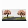 Cherry Blossom Diorama Pink Flowering Trees Box Textured Road