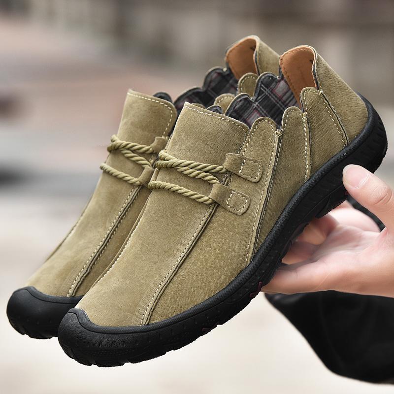 Men’s Moccasins Loafer Driving Shoes Comfort Flats Casual Slip on Summer Plus Size Handmade Outdoor Shoes Anti Slip