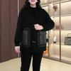 2025 Spring Plus Size Loose Sweatshirt with Large Pockets for Middle-Aged Women - Casual Influencer Hot Seller