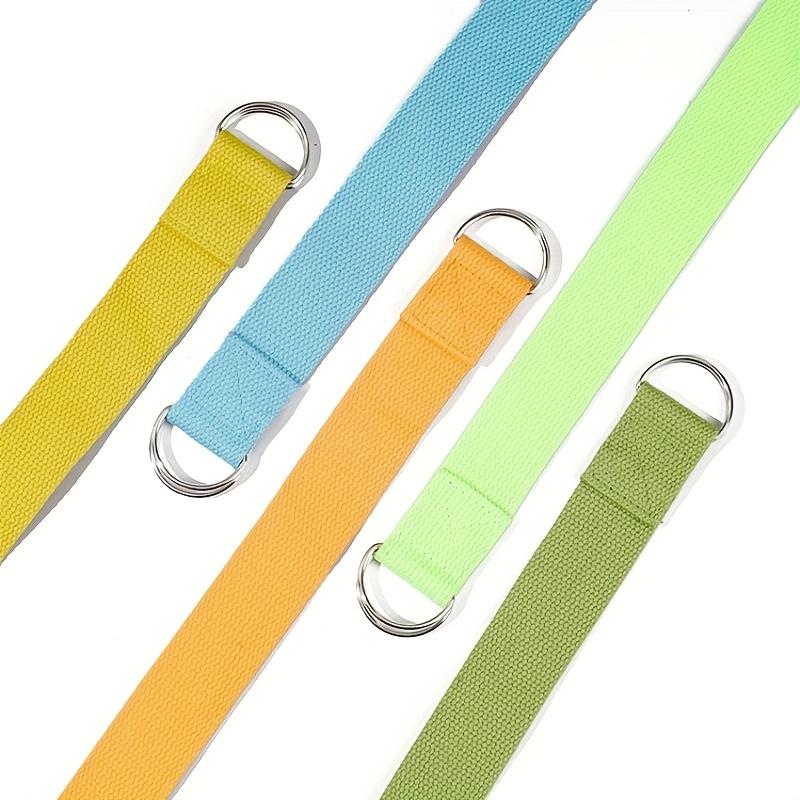 Cinto de Alongamento de Yoga de 180cm Corda de Pano Alongada Banda Especial para Alongamento Fitness Esportivo
