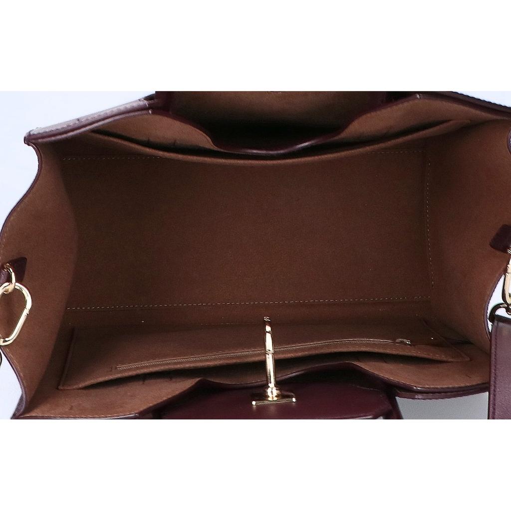 FURLA [Good Condition] 8050597384795 GENESI M 2WAY Handbag BordeauxUsed