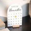 Ramadan Countdown Calendar, 30 Day Advent Countdown Calendar, Acrylic Desktop Eid Decoration Gift, Eid Blessing Magnet decor