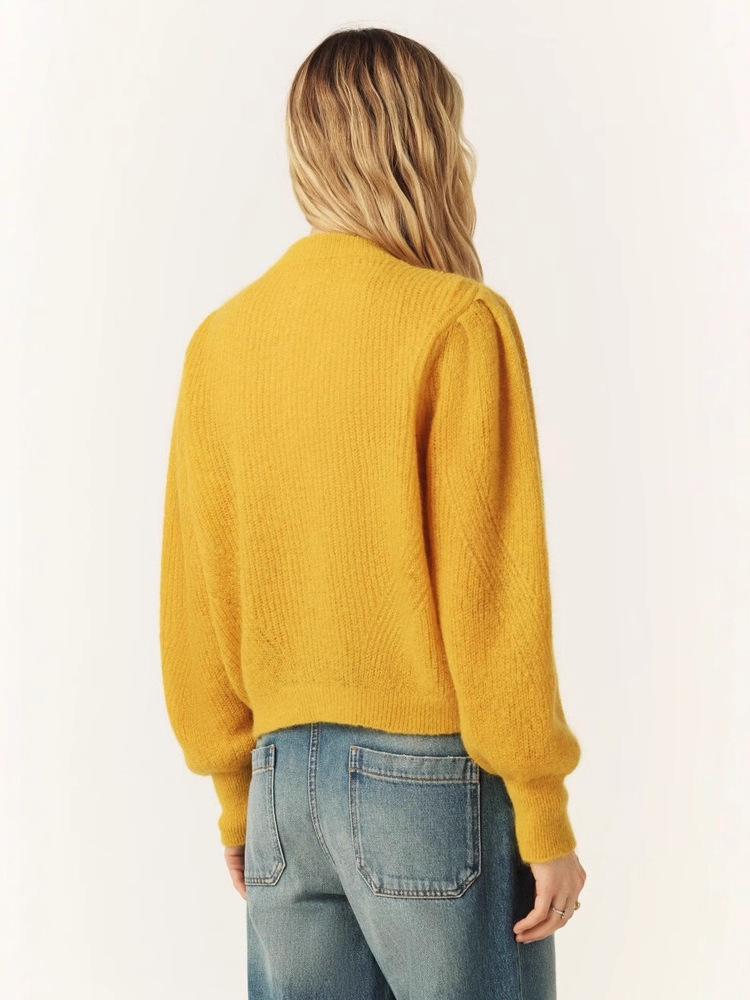 Cozy Raglan Sleeve Knit Cardigan - Versatile Autumn/Winter Sweater