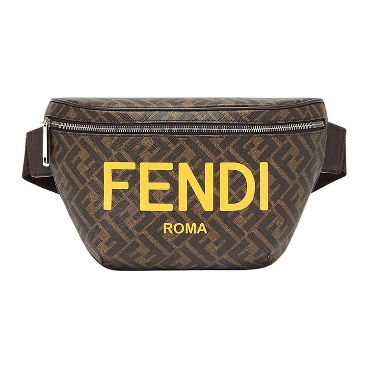 

Fendi Roma Series Monogram Logo Polyurethane Shoulder Crossbody Waist Bag Men bags Brown 7VA562-AJJ4-F1HR8 Shopping Bag Set(Basic Set+Shopping Bag)
