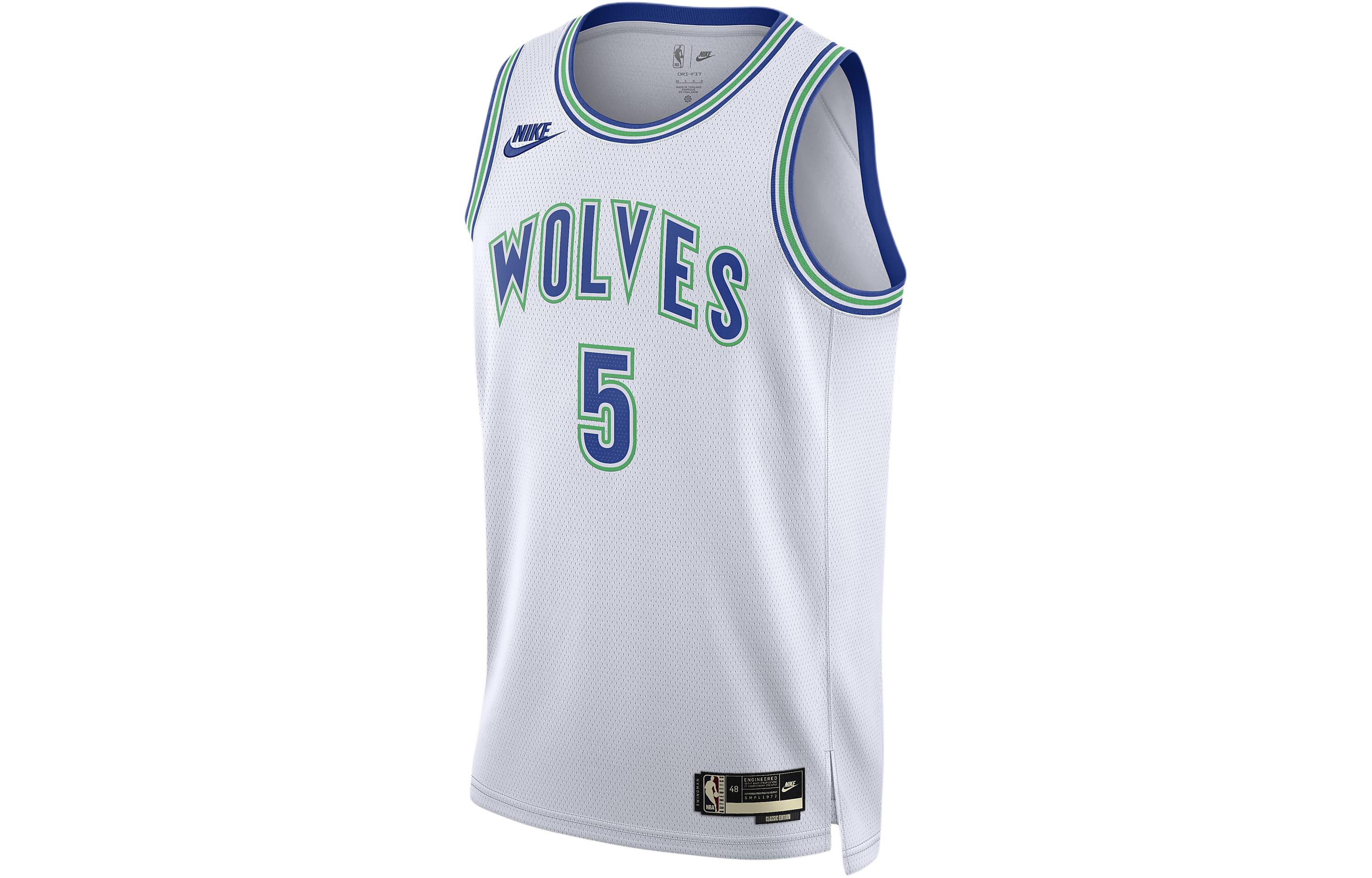 Nike Minnesota Timberwolves Anthony Edwards #5 Hardwood Classic Jersey DX8611-104 XXXL