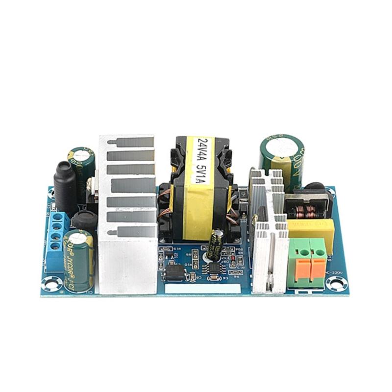 ACDC 24V 4A/5V1 Power Module Space Saving Easy Installation for Projects and Small Devices with Multiple Protections