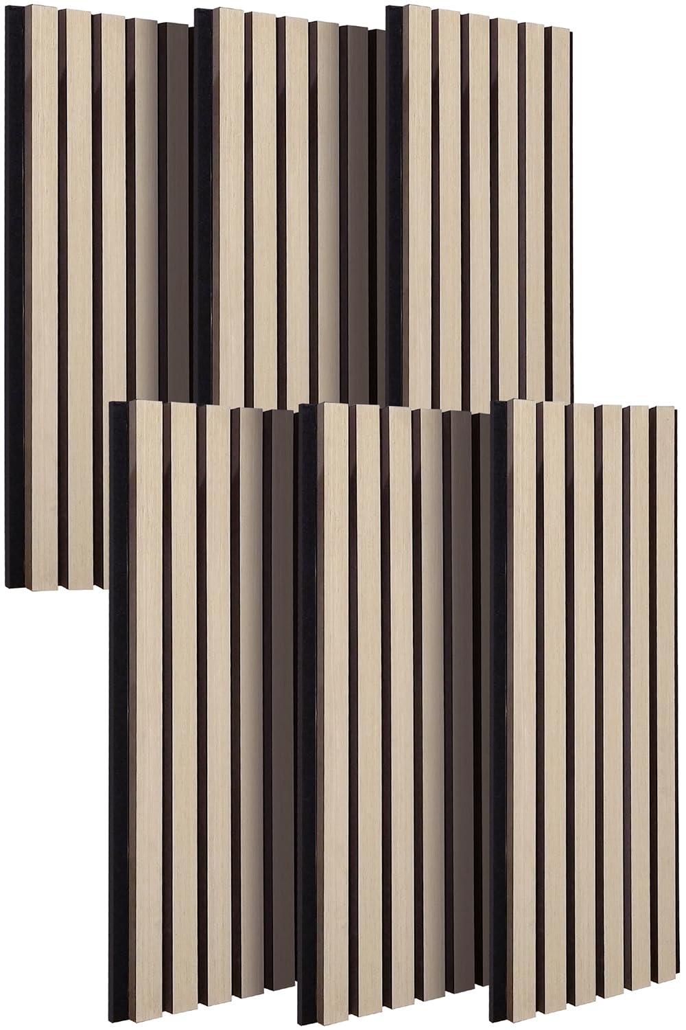 

A.morpa Sound-Absorbing Wall Panels [80cm x 30cm 6 Panels] Simply Lean Them Up, Soundproof Wall Panels, Soundproofing, Easy to Place,