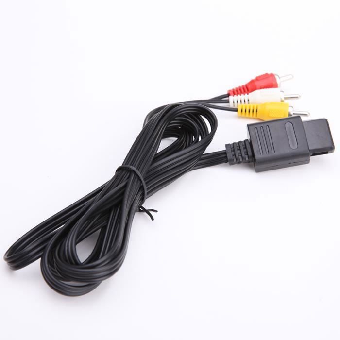 AV-Kabel - AV - Nintendo 64 - Schwarz - Kabelgebunden - Anschlüsse für Retro-Konsolen