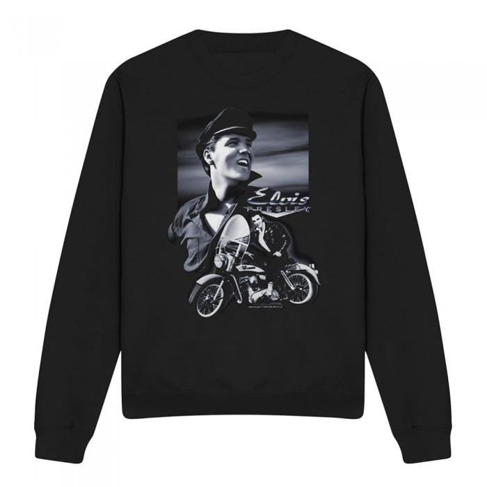 Elvis Presley Unisex Erwachsenen Motorrad-Sweatshirt