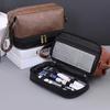 Retro Toiletry Bag Large Capacity Business Makeup Pouch Travel Organizer Men Cosmetic Bag  Travel
