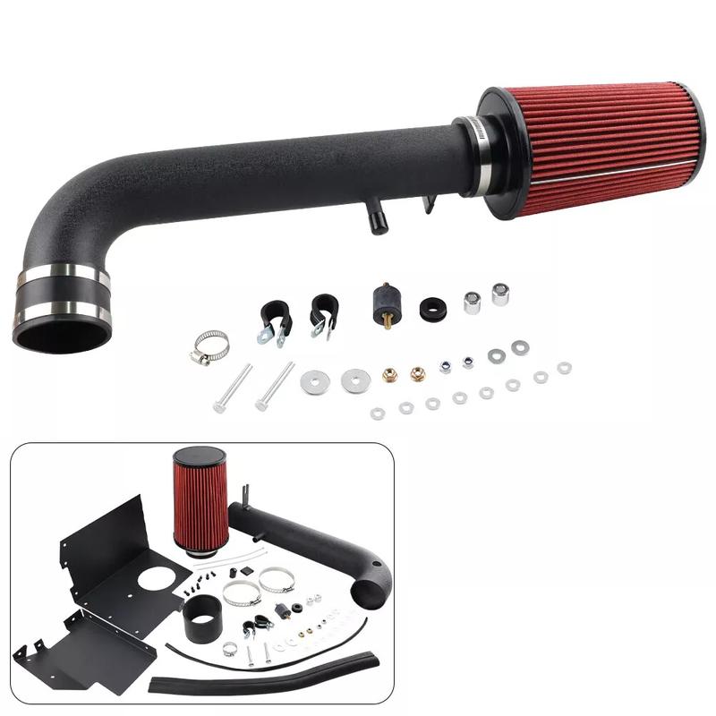 Racing Car Cold Air Intake Kit For 2012-2018 Jeep Wrangler JK V6 3.6L 4-Door/2-Door Easy tallation 10550A Air Filter