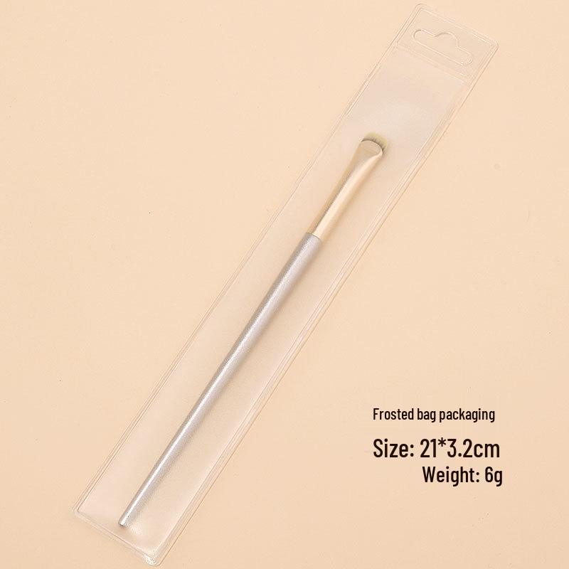 Crescent Eye Detail Brush: Small Fan Blade for Eyeliner and Eyeshadow