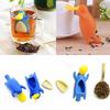 Creative Cute Shape Tea Strainer Interesting Silicone Tea (Color Random)