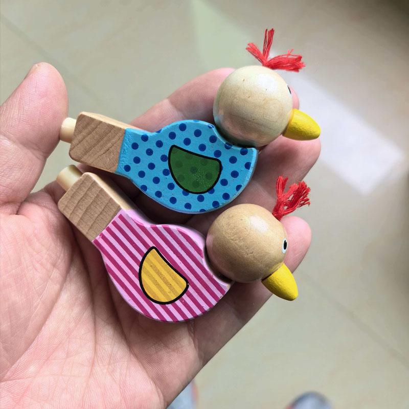 Wooden Bird Whistle for Kids Birthday Party Favors Stocking Stuffers Gifts Educational Musical Instruments Carnival Prizes