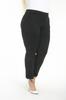 Women's Big Size Dress Diving Fabric Ankle Length Trousers