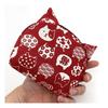 Kyoyu Made in Japan Kyoto Ear-shaped Pouch Approx. 10×13×4cm Cat Pattern Accessory Case Japanese Pat