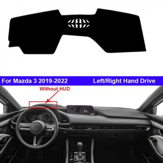 Car Dashboard Cover Dashmat Carpet For Mazda 3     without HUD