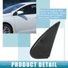 Front Left Door Mirror Corner Mudguard Triangle Cover No.6011802170 for Toyota Corolla 2014-2016 Plastic Black