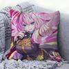 M-Megurine Luka Office Cushion Pillowcase Car Cushion Cover45X45CM Lumbar Pillowcase Sofa Pillowcover