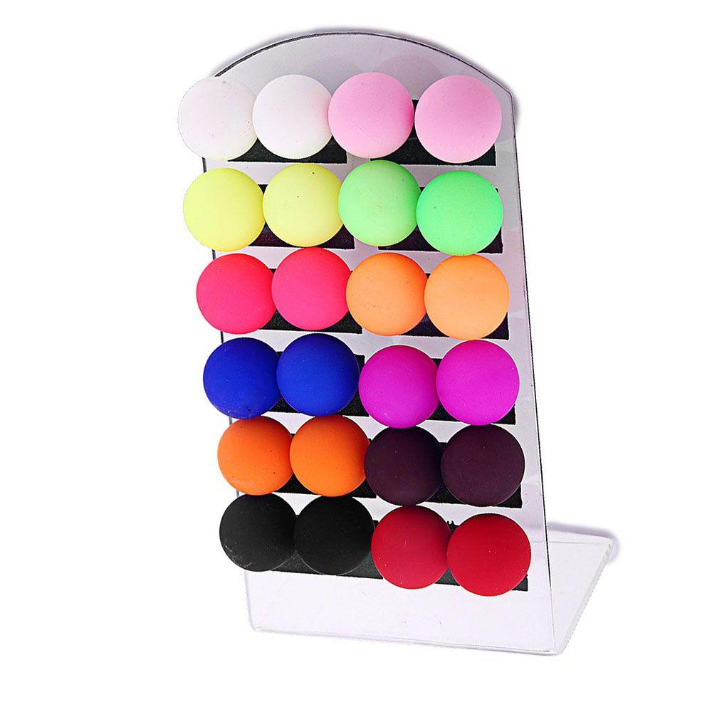 Acrylic Multicolor Round Ball Korean Fashion  Accessories Stud Earrings Drop Earrings Jewelry