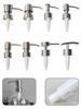 Lotion Bottle Dispenser Soap Dispenser Press Head 304 Stainless Steel For Shampoo Shower Gel 88x62mm Bathroom Accessories