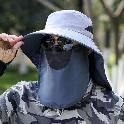 Adjustable Outdoor Fishing Hat Sunscreen Protection Breathable Sunshade Foldable Men Women Hiking Camping Casual Fishing Cap