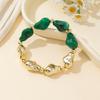 B148 Bohemian New Exaggeration Retro Design Good-looking Bracelet Gorgeous Acrylic Colored Bead Women's Bracelet Exquisite