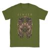 Casual Jinjer Band Logo TShirt for Unisex Round Neck Cotton T Shirts  Short Sleeve Tees Gift Clothing